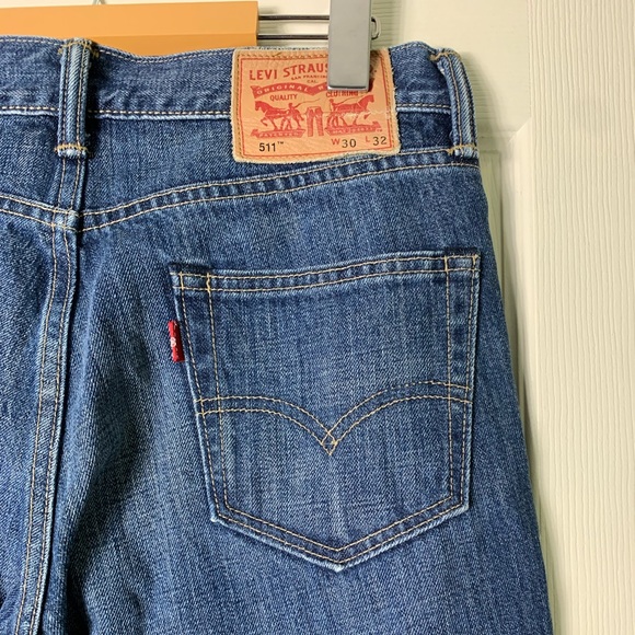 Levi’s | Discontinued 100% Cotton 511 Slim Jeans - 30x32 - Picture 5 of 6